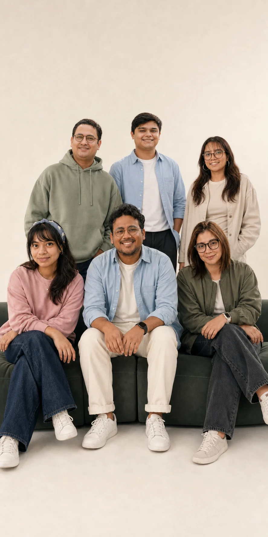 El equipo de Simplixity reunido en el estudio
