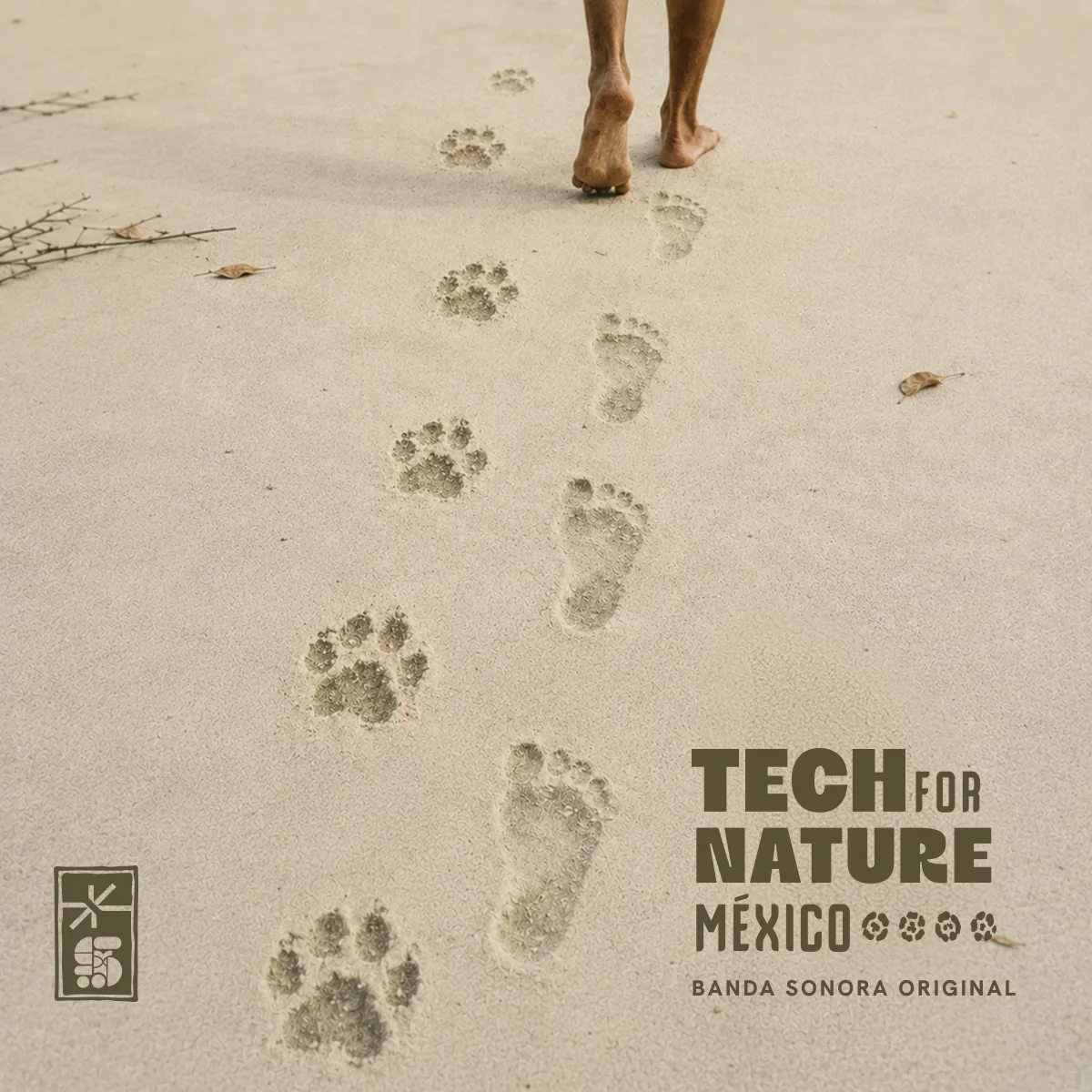 Portada de la banda sonora de Tech for Nature México